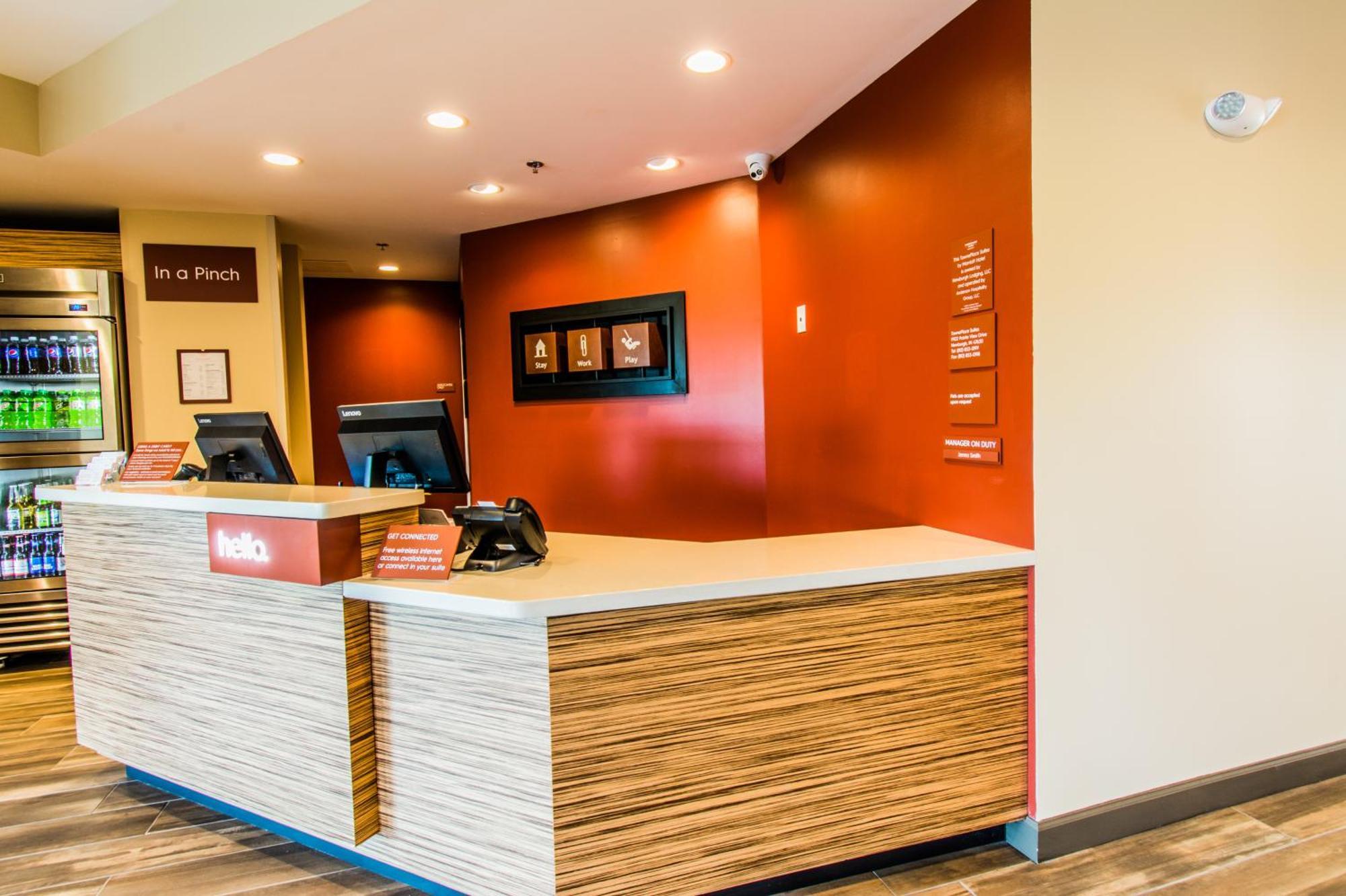 ทาวน์เพลซ สวีท อีแวนส์วิลล์ นิวเบิร์ก Hotel Newburgh ภายนอก รูปภาพ